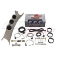 thumbnail image 1 of MaxTow | 2003-2009 3rd Gen Dodge Ram 24 Valve 5.9 Cummins Taupe Triple Gauge Pillar Pod with White & Green Double Vision Series 60 PSI Boost Gauge, 1500 F EGT Pyrometer & Trans Temp Gauge, 1 of 7
