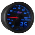 thumbnail image 1 of MaxTow | Black & Blue Double Vision Series 100 PSI Fuel Pressure Gauge for Trucks, 1 of 7