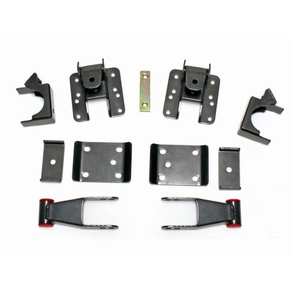 MaxTrac 07-15 GM C/K1500 2WD/4WD 3-4in Rear Adj. Lowering Flip Kit - 301340