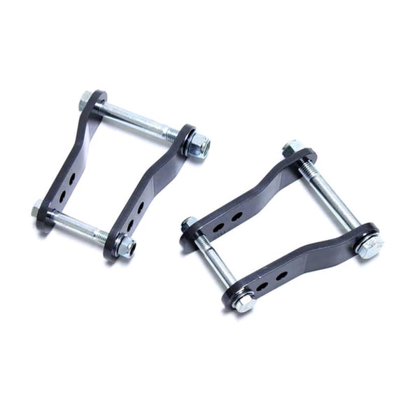 MaxTrac 95.5-04 Toyota Tacoma 2WD/4WD 6 Lug 2in Rear Lift Shackles - 716920