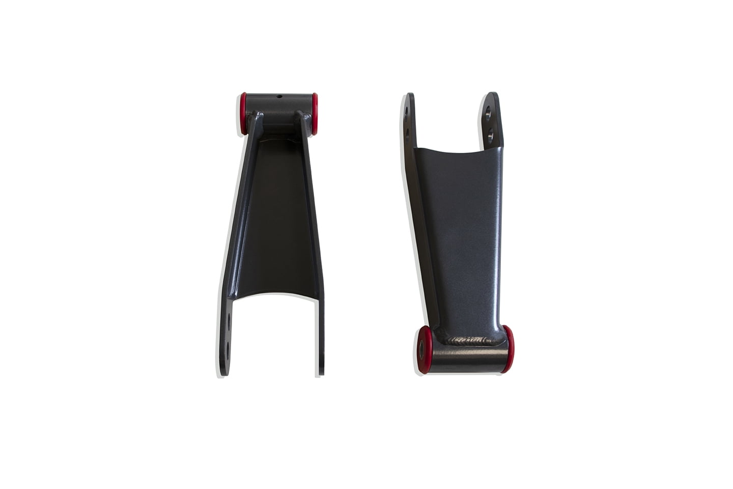 MaxTrac Suspension 2001-2010 Fits Chevrolet Silverado Fits GMC Sierra 1500HD 2500HD 3500HD 2WD 4WD 1.5"-2" Rear Lowering Shackles 410730