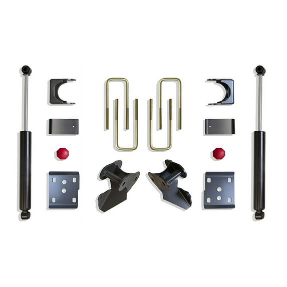 MaxTrac Suspension 2009-2014 Fits Ford F-150 2WD 4WD 4" Drop Height Rear Lowering Box Kit 203440