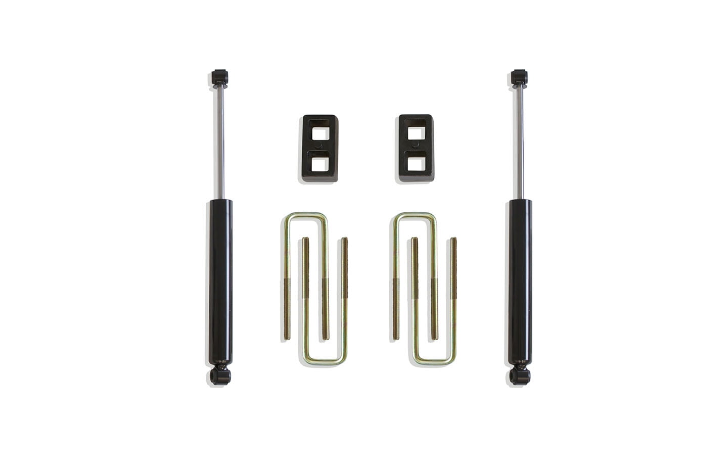 MaxTrac Suspension 2015-2022 Fits Chevrolet Colorado Fits GMC Canyon 2WD 2" Lift Height Pro Kit Rear Lift Box Kit With MaxTrac Shocks 900420