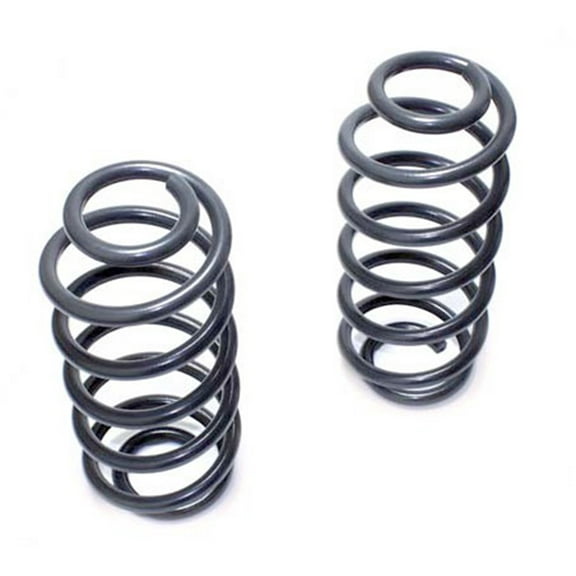 MaxTrac Suspension 252130-6 Coil Spring; Powder Coated Grey; Hot Wound; Single Rate; Fits select: 2002-2008 DODGE RAM 1500