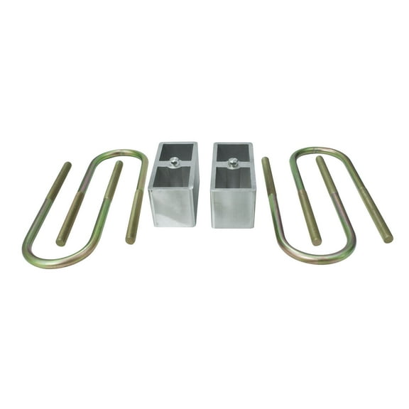 MaxTrac Suspension 430020 Lowering Kit; Incl. 2 Aluminum Block w/4 U-Bolts/Nuts/Washers; Fits select: 1982-2003 CHEVROLET S TRUCK, 1991-2003 GMC SONOMA