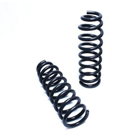 MaxTrac Suspension 752230-6 Coil Spring; Powder Coated Grey; Hot Wound; Single Rate;
