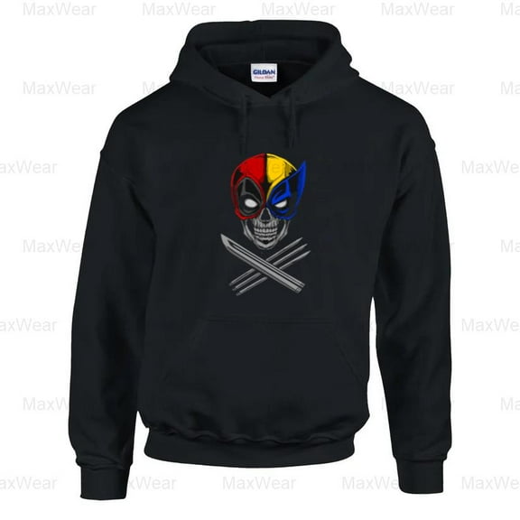 MaxWear31 Crossmutants, X-Men Parody Muppets Mashup Superhero Crossover Funny Comic Hoodie, for Unisex, up to size 5XL.