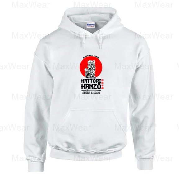 MaxWear31 Hattori Hanzo, Kill Bill Sword Tarantino Samurai Bride Revenge Movie Hoodie, for Unisex, up to size 5XL.