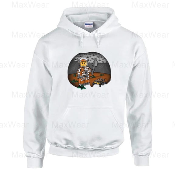 MaxWear33 World's Greatest Botanist, The Martian, Mark Watney, Sci-Fi, Survival, Plants Hoodie, for Unisex, up to size 5XL.