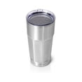 thumbnail image 1 of Maxam 16 Ounce Vacuum Insulated Tumbler with Tight Fitting Spill Resistant Lid, Stainless Steel, 1 of 5