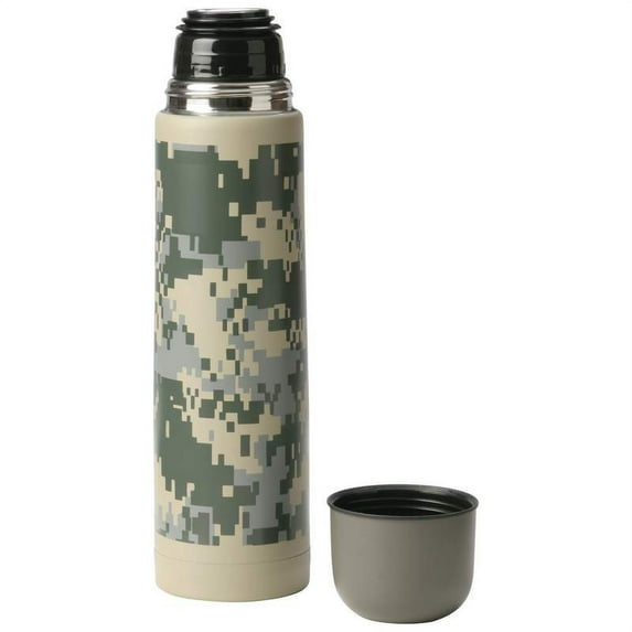 Maxam® 25oz (.74L) Double Wall Bottle with Digital Camo