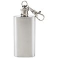 thumbnail image 1 of Maxam® 2oz Stainless Steel Keychain Flask, 1 of 1