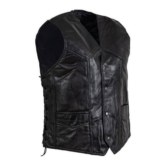 Maxam Buffalo Leather Vests for Men - Extra Large - Walmart.com