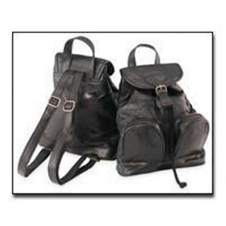 black lambskin leather backpack purse shoulder bag Maxam® Italian Mosaic™ Design Genuine Lambskin Leather Backpack/Purse