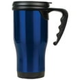 thumbnail image 1 of Maxam JDLTM063 14 oz Stainless Steel Travel Mug with Handle, Blue, 1 of 1