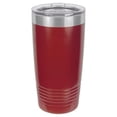 thumbnail image 1 of Maxam JDLTM7213 20 oz Stainless Steel Polar Camel Tumblers with Lid, Maroon, 1 of 1