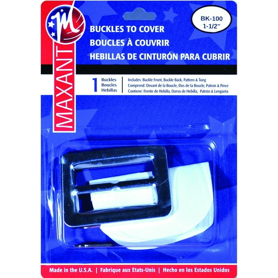 Maxant Button 1.5" Rectangle
