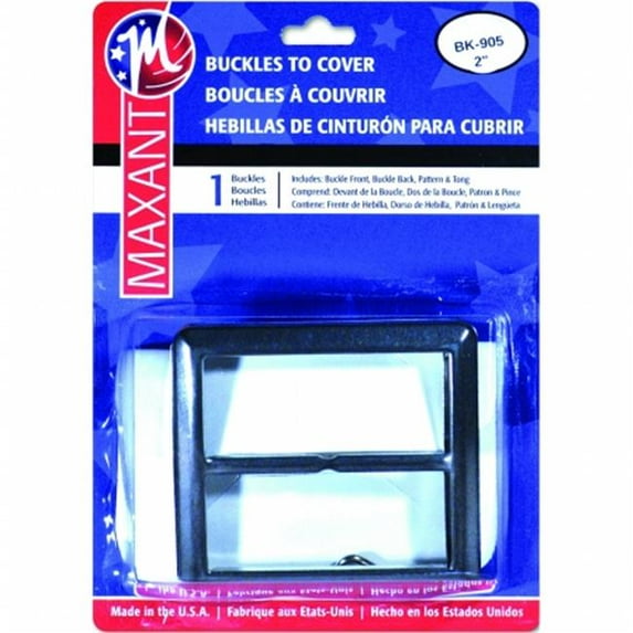 Maxant Button Buckle Cover Kit-2" Square