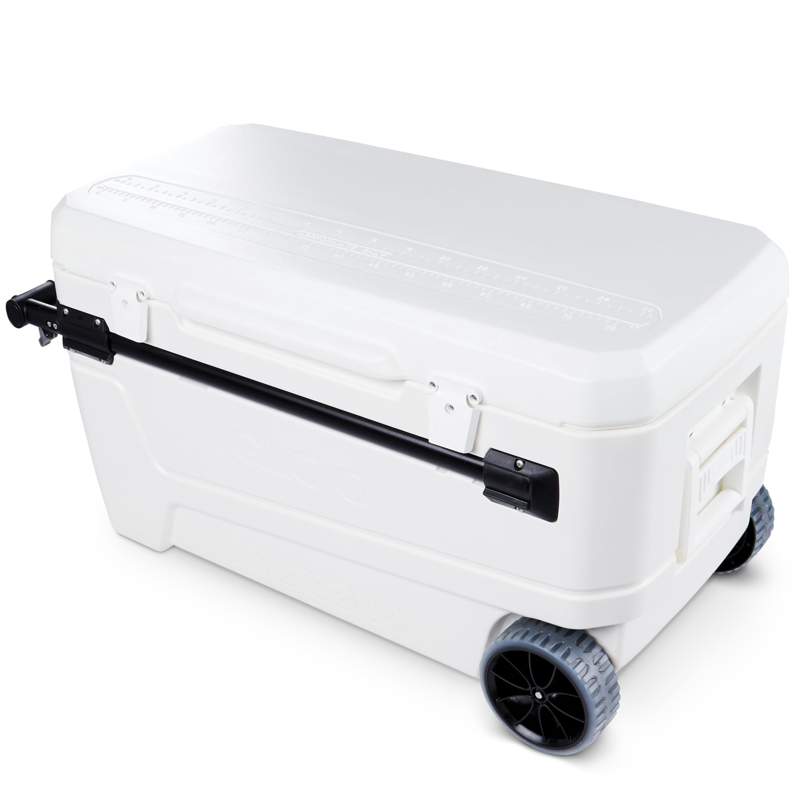 Maxcold Glide 110qt Wheeled Cooler | Insulated Hard Shell Ice Chest