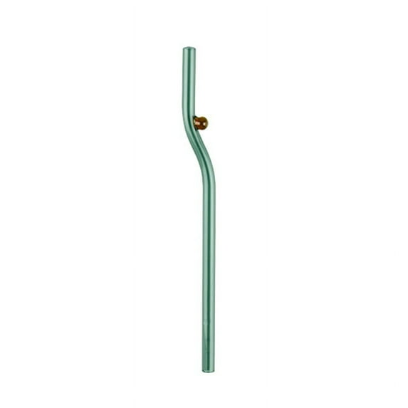 Maxcozy Colorful Reusable High Borosilica Glass Drinking Straw, Environmental Heat-Resistant