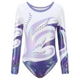 thumbnail image 1 of Maxcozy Gymnastics Leotards Gym Long Sleeve Ballet Dancing Dancewear Activewear for Girls, 1 of 10