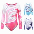 thumbnail image 1 of Maxcozy Gymnastics Leotards Gym Long Sleeve Ballet Dancing Dancewear Activewear for Girls, 1 of 11