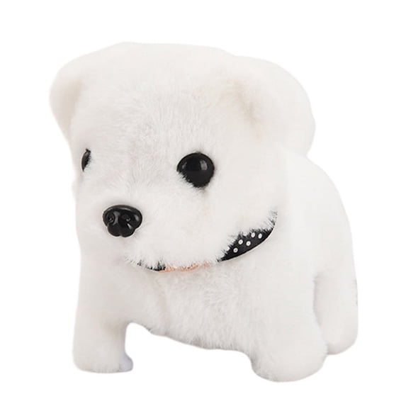 Maxcozy Interactive Plush Electronic Puppy Toy, 18*13.5*12cm, Battery Operated, Best Buddy for Kids