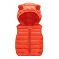thumbnail image 1 of Maxcozy Kids Girls Boy Winter Padded Coat Vest Warm Sleeveless Outwear Jacket Waistcoat, 1 of 3