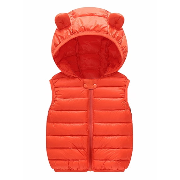 Maxcozy Kids Girls Boy Winter Padded Coat Vest Warm Sleeveless Outwear Jacket Waistcoat