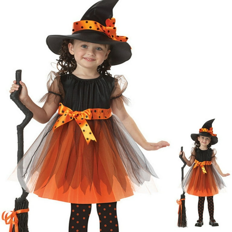 Elegant Witch Child Costume Tutu Dress Elegant Witch Child Costume Tutu Dress