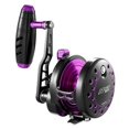 thumbnail image 1 of Maxel Rage 60H Lever Drag Conventional Reel Purple/Black, 1 of 2