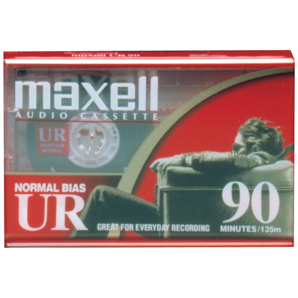 Maxell 108510 NormalBias Cassette Tape (Single)
