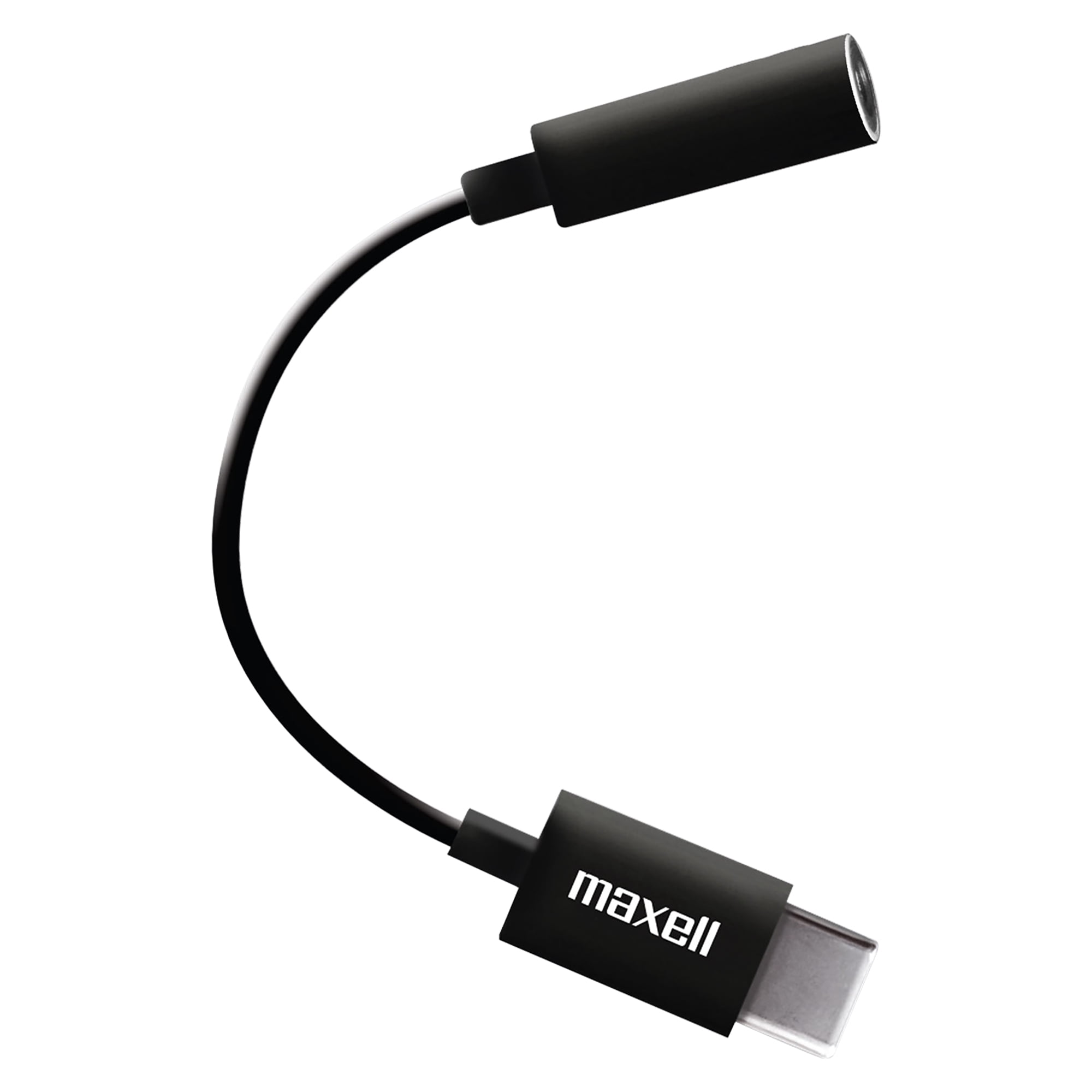Maxell Sync-Up 3.5-mm to USB-C Stereo Headphone Adapter Cable, 197294