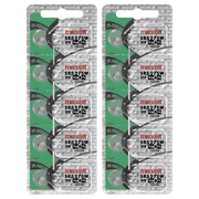 Maxell 319 SR527SW 1.55V Silver Oxide Watch Battery (10 Batteries)
