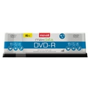 Maxell 638006 4.7 GB 16x DVD-R Spindle Recordable Disc - Gold (15/Pack)