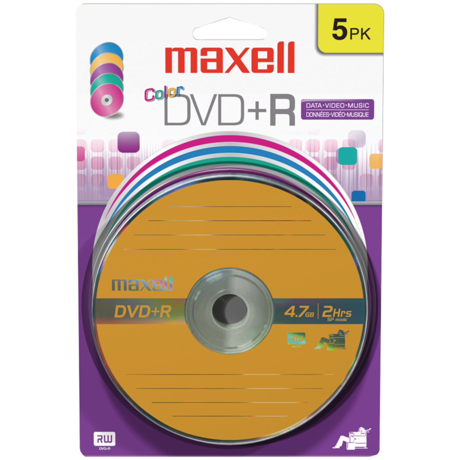 4.7GB DVD+R 5PK COLORS - Walmart.com 4.7GB DVD+R 5PK COLORS - Walmart.com