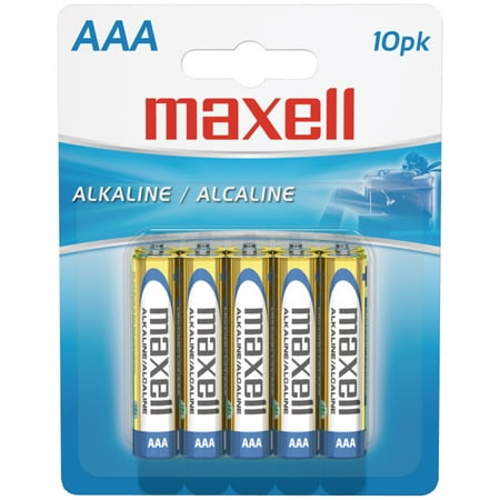 Maxell® 723810 - Lr0310bp Alkaline (aaa; 10 Pk; Carded)
