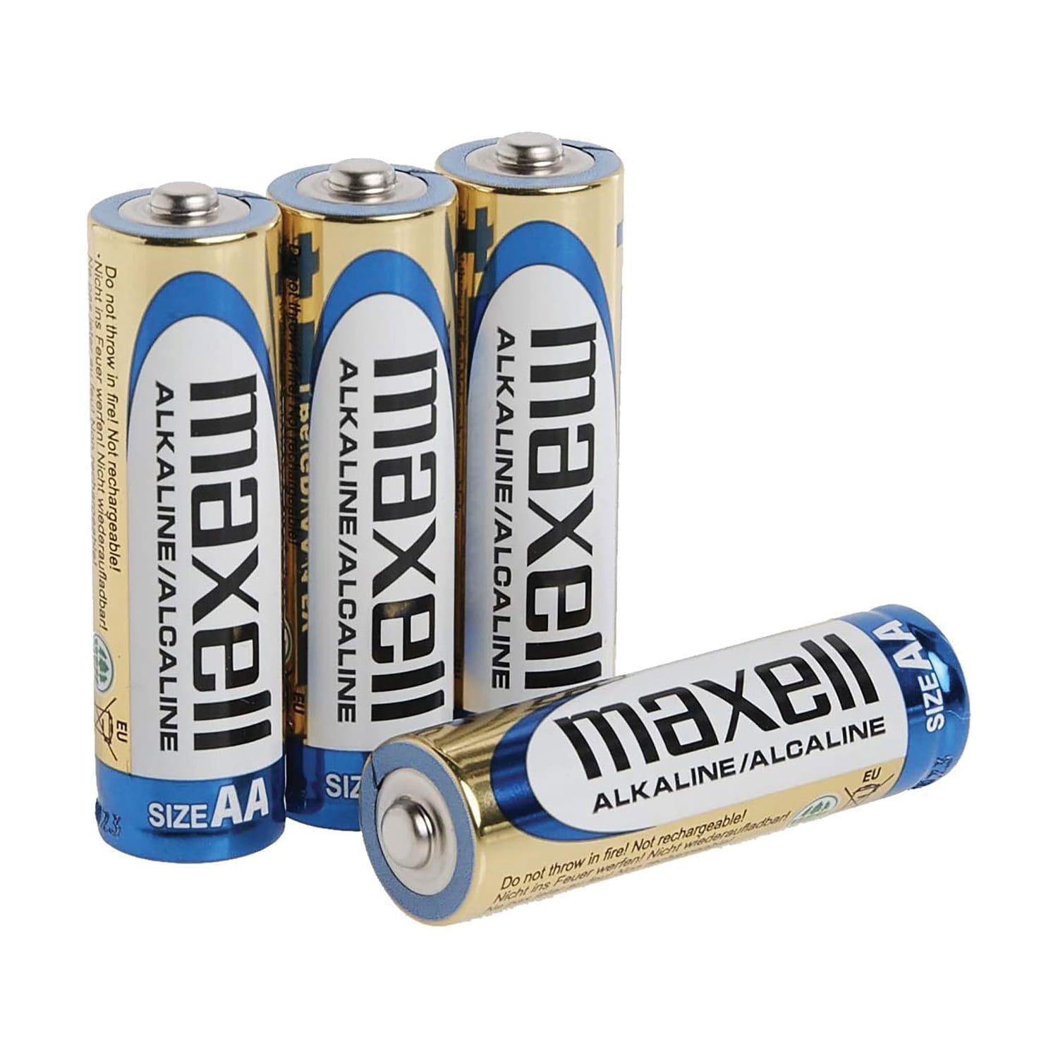Maxell AA Alkaline Batteries (16 Pack) - Walmart.com