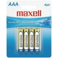 thumbnail image 1 of Maxell AAA Alkaline Batteries (4 Pack), 1 of 1