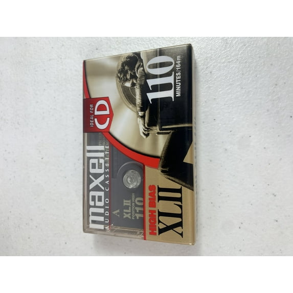 Maxell Audio Cassette High Bias XLII 110 Minutes