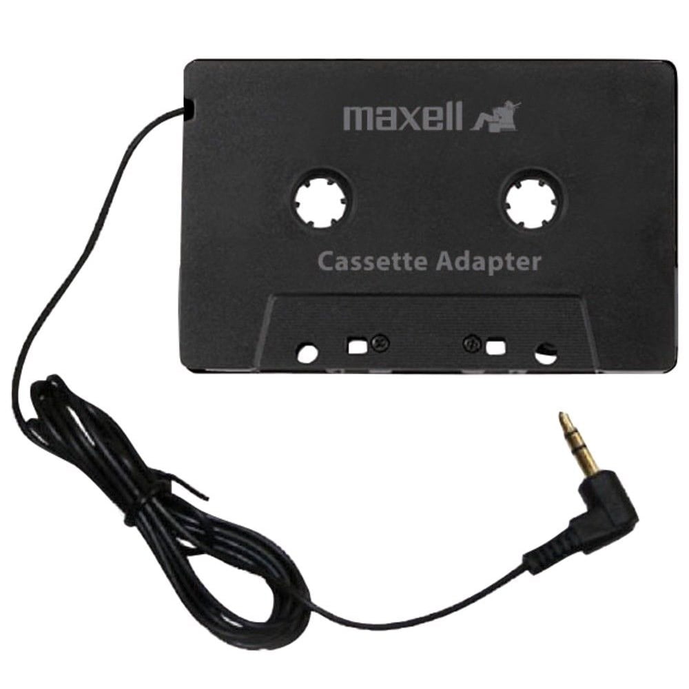 Maxell CD 330 Cassette Audio Adapter Black