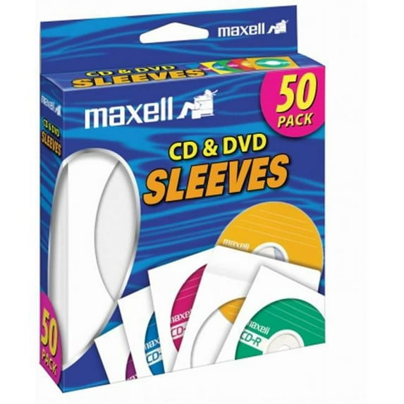 Maxell CD400 50 pack CD Sleeves