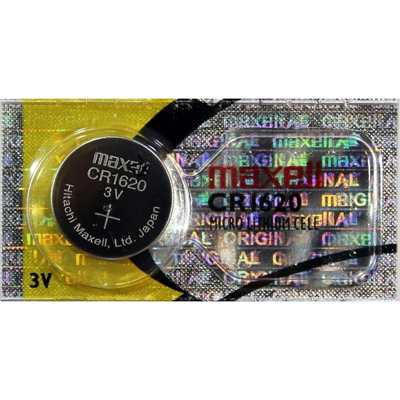 Maxell CR1620 3V Lithium Cell Battery (100 Pack - Box Set)