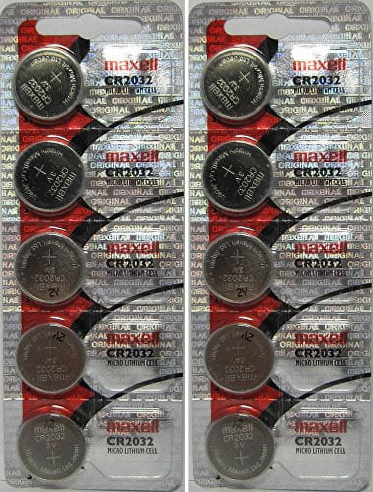  PKCELL CR1632 Battery,3V Lithium Button Coin Cell for Remote  Key Fob-5 Count : Health & Household