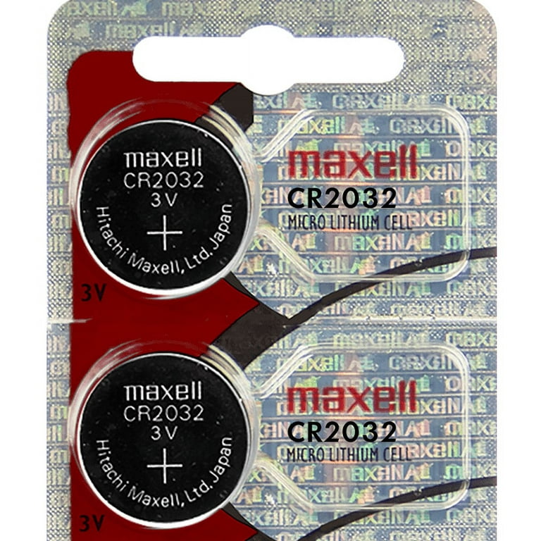 maxell CR2032 3V Lithium Battery 1PACK (5PC) Single Use Batteries 