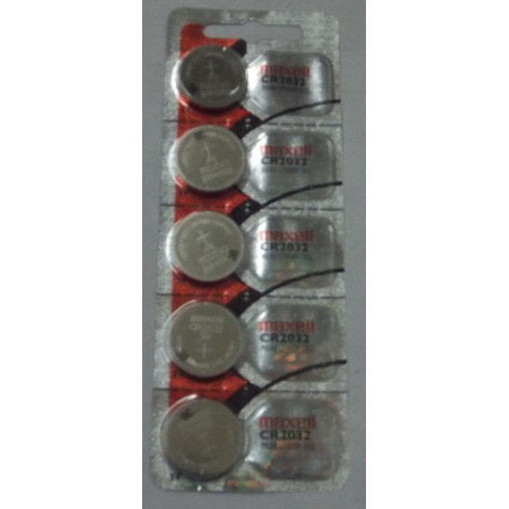 Maxell CR2032 3 Volt Lithium Coin Battery - 100 Pack