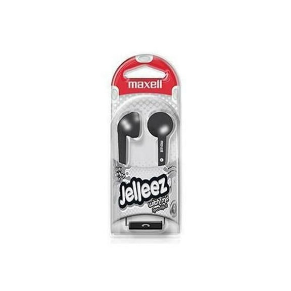 Maxell Corporation Of America Jelleez Earbuds With Mic - Black