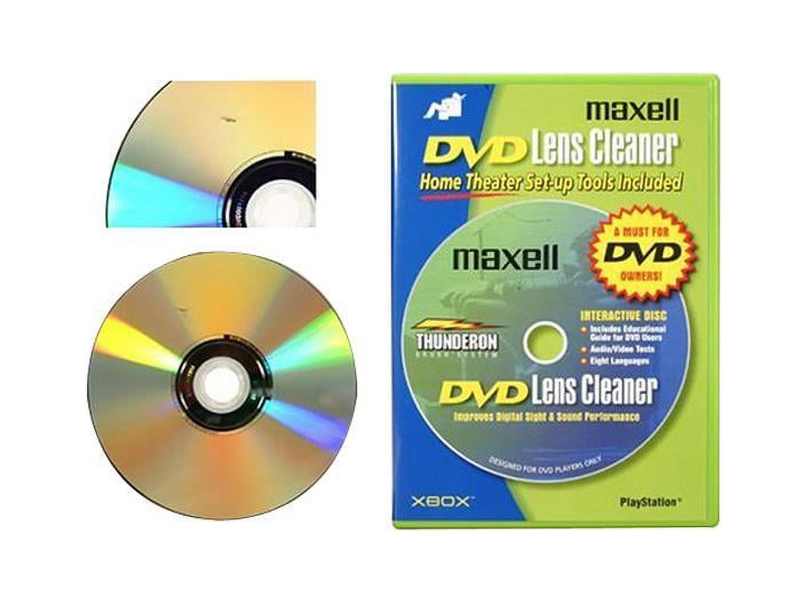 【送料無料/即納】 190059 Maxell DVD Disc for System Cleaning - Cleaner Lens アクセサリ