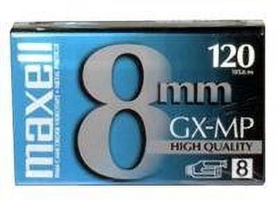 Maxell GX-MP Metal Particle 8mm Blank Camcorder Cassette for Video