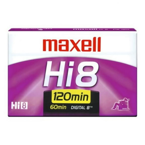 Maxell Hi 8 120 Minutes 8 mm Digital Video Tape